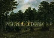 Caspar David Friedrich evening china oil painting artist